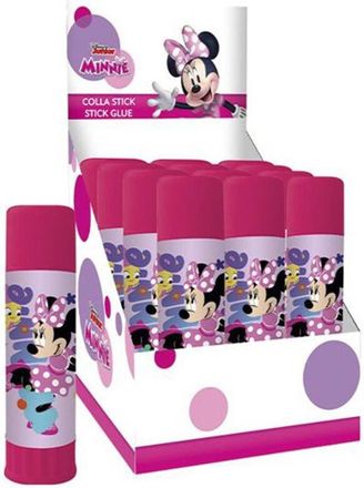 Trade Shop Trade Shop - Set 12pcs Glue Stick De 25g Gr&aacute;ficos Minnie Para Regalos De La Escuela Festers Girls 964533