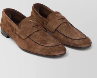 Prada calf leather loafers