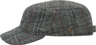 Sterkowski Patrol Cap | 100% Harris Tweed Baseball Cap | Warm Woolen Patrol Cap Scotland Baseball Cap Canadian Baseball Cap Donegal Tweed Hat Trapper Hat Men Hun