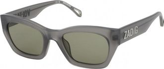 Zadig&Voltaire Womens SZV371-5206A5 SZV371 52 5206A5 Sunglasses - Grey - One Size