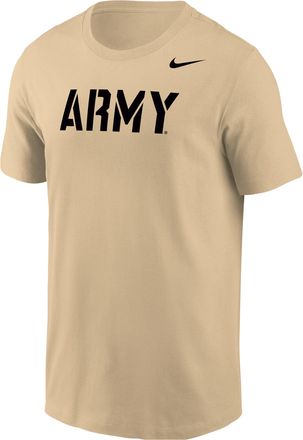 Nike Army Black Knights Nike Mens Football T-Shirt in Brown | M11332P393USMA-TGD