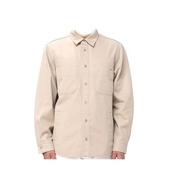 A.P.C. Overshirt Denim - Heren - Spijkeroverhemden - Beige - M - Denim - Overhemden