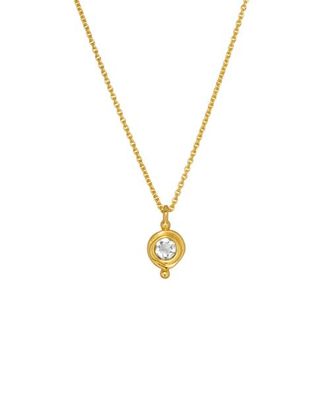 Ottoman Hands Birthstone Pendant Necklace in April at Nordstrom