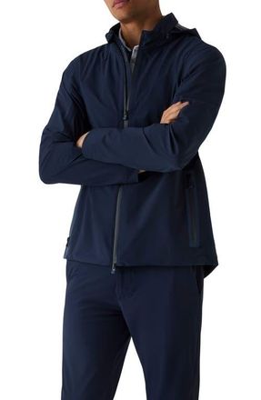 Greyson Chenoa Water Resistant Hooded Jacket in Maltese Blue at Nordstrom, Size Xx-Large