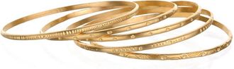 Satya Jewelry Gold Melody Bracelet Bangle