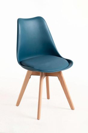 Regalos Miguel Sillas Comedor - Silla Synk Basic - Azul Petr&oacute;leo