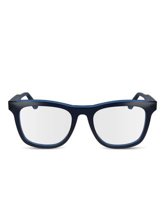 Calvin Klein square-frame glasses - Blue