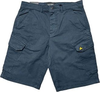 Lyle & Scott Casual Shorts - Heren - Korte Broeken - Blauw - W30 - Denim - Korte Broeken