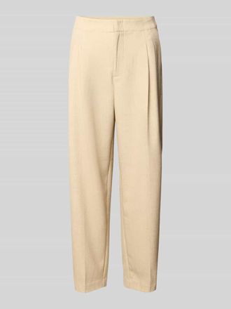 Mos Mosh Hose mit Ges&auml;&szlig;taschen Modell Leysa Flair in Sand Melange, Gr&ouml;&szlig;e 34