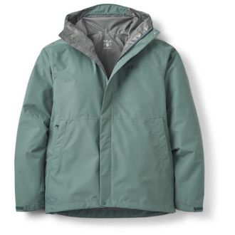 RAB Downpour Jacket Regenjacke f&uuml;r Herren | t&uuml;rkis