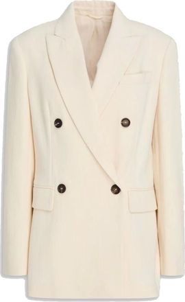 Brunello Cucinelli Donna, Giacche, Beige, L, new