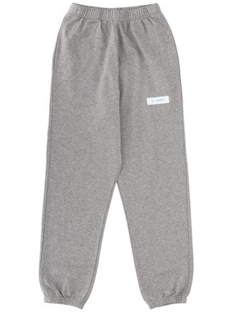 Maison Margiela Heather Grey Elastic Waistband Jogger Pants