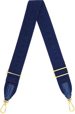 Hammitt Hammitt Webbing Crossbody Strap Riviera Navy Brushed Gold