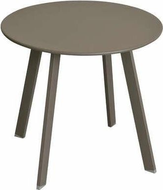 Hesperide Hesperide - Mesa Auxiliar De Jard&iacute;n Redonda Saona Marr&oacute;n - 50 X 45 Cm - Hesp&eacute;ride