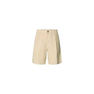 Selected Heren, Korte broeken, Beige, Maat: S