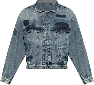 Diesel unisex, Giacche, Blu, M, new