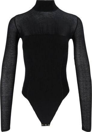Elisabetta Franchi Body Tricot - Dames - Bodies - Zwart - L - Tops