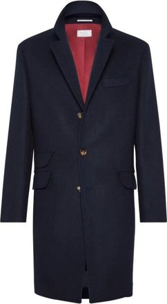 Brunello Cucinelli Uomo, Cappotti, Blu, M, new
