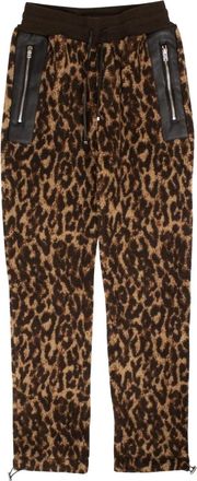 Amiri leopard-print trousers - Brown