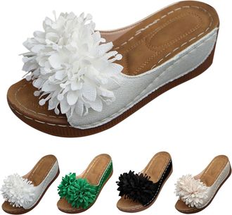 Generic Womens Recovery Sandals with Comfortable Plantar Fasciitis Arch Support Orthotic Open Toe Sport Sliders Breathable Comfortable Slip On Sandals Arch Su