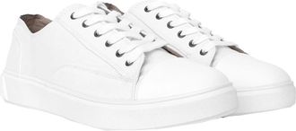 Duck and Cover Nesta Mens Trainers White