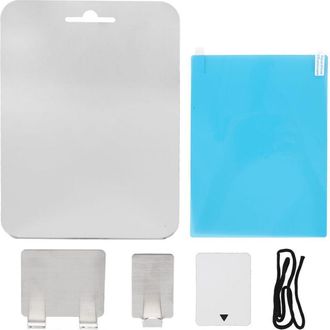 OEM Espejo De Ducha Rectangular Antivaho Con L&aacute;mina Y Cuerda Para Colgar, Para Ba&ntilde;o