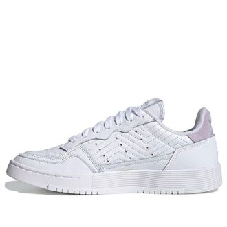 adidas (WMNS) adidas Supercourt Quilted Pattern - White EG9053