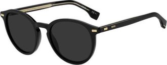 HUGO BOSS 1365/S 807(Ir) Zonnebril - Heren - Zonnebrillen - Zwart - 51 MM - Accessoires