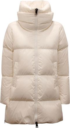 Herno A-Shape Down Jacket - female - Herno - Winter Jackets - White - S - Jackets