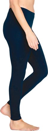 Thought Womens Bamboo & Organic Cotton Base Layer Leggings - Machine Washable Breathable & Comfortable Full Length Form Fitting Elastic Stretch Bottoms for Re