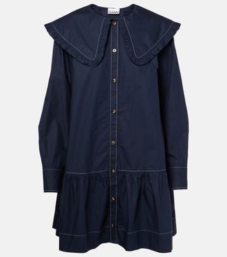 Ganni Cotton shirt dress