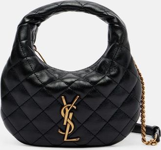 Saint Laurent Icarino Mini leather top-handle bag