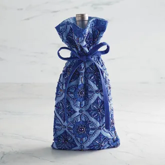 Frontgate Bronte Embellished Wine Bag - Frontgate