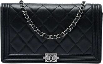 Chanel Pre-owned Boy Wallet on Chain - - Pre-owned - Donna - Nero - ONE SIZE