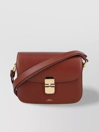 A.P.C. small grace leather cross-body bag
