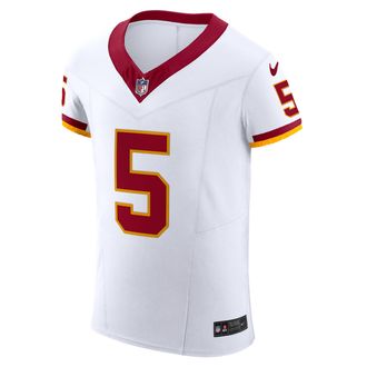 Nike Jayden Daniels Washington Commanders Nike Mens Dri-FIT NFL Elite Jersey in White | 01PG0G7G9EF-AY1