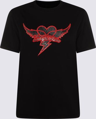 Zadig&Voltaire T-Shirts And Polos Blacks And Greys-Donna