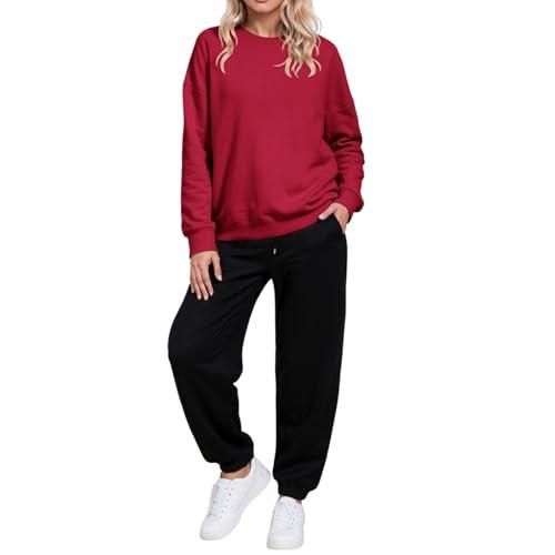 Generic Ensemble Jogging Femme Sportswear Velours Sweat Capuche