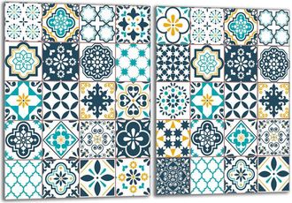 OEM Placa Protectora De Vidrio Para Estufa 2x40x52 Mosaico