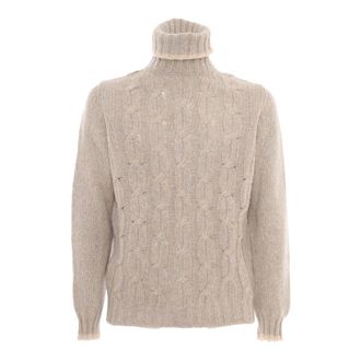 Fedeli Turtlenecks, male, Multicolor, Size: 2XL Maglia Collo Alto