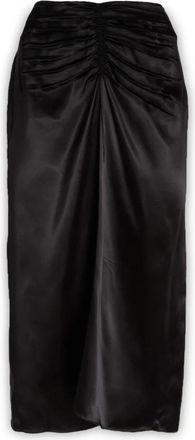 Lanvin Gonne Midi Rok - Dames - Midirokken - Zwart - S - Rokken