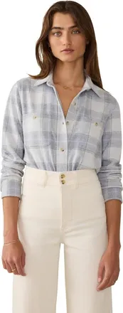 Faherty Legend Plaid Shirt in Blue Ravine Plaid at Nordstrom Rack, Size X-Large