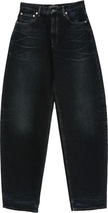 Haikure Jeans, Dames, Blauw, W26, Katoen, Back Logo Patch Jeans