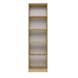Hucoco Hucoco - Kaffi - Librer&iacute;a De Sal&oacute;n De Estilo Escandinavo - 50x30x181 - 5 Baldas - Librer&iacute;a