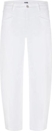 Cambio Elin - Dames - Cropped Jeans - Wit - W27 - Jeans