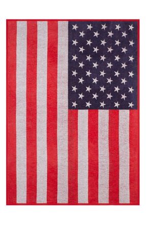 ChappyWrap American Flag Throw Blanket in Red at Nordstrom