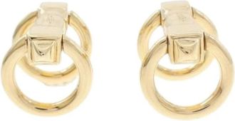 Cartier Pre-owned Vintage Manchetknopen - Dames - Vintage Accessoires - Geel - ONE Size - Vintage