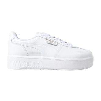 Puma Sneakers, female, White, Size: 8 1/2 US Palermo Platform Sneaker