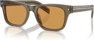 Prada Stijlvolle A17S Sole Schoenen - unisex - Zonnebrillen - Groen - ONE Size - Accessoires