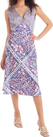 Allison New York Alessia Dress In Floral Scarf